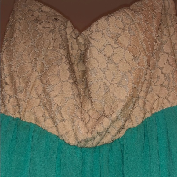 strapless hi low dress! - Picture 2 of 4